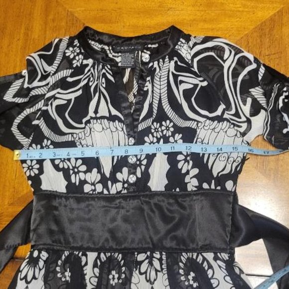 Rampage Chiffon and Satin Blouse - Picture 10 of 10